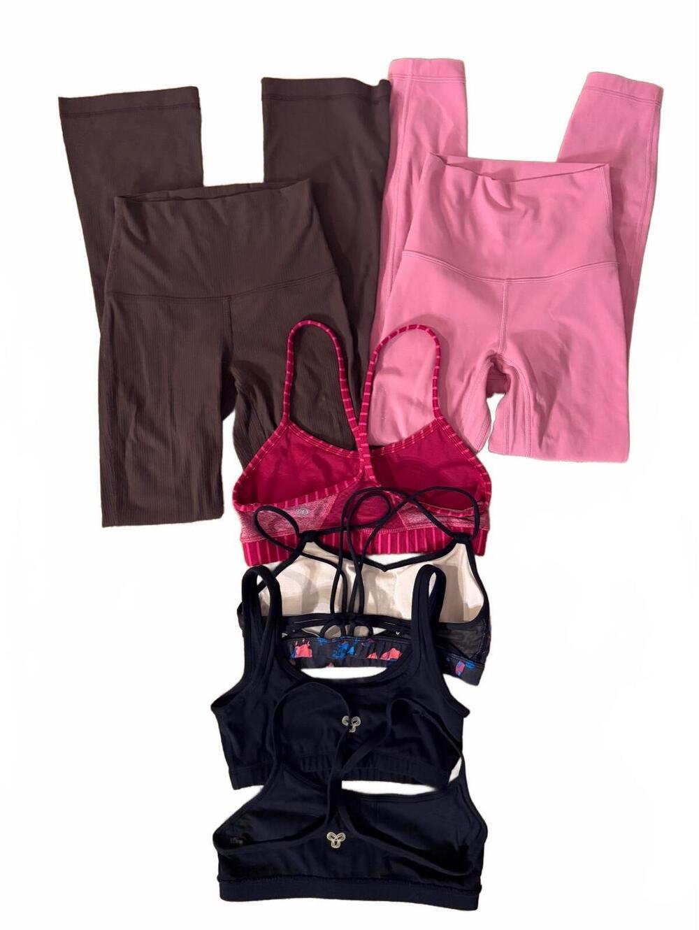 Lululemon & Aritzia Women's Activewear Bundle - Leggings & Sports Bras